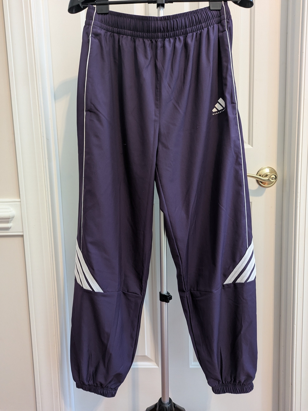 Women's Adidas Purple Basketball Pants